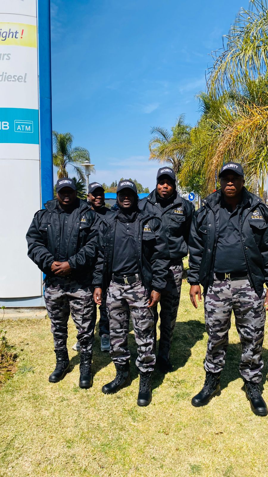 ESSA security officers providing visible deterrence on site
